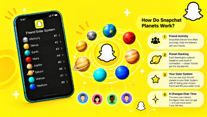 How Do Snapchat Planets Work 