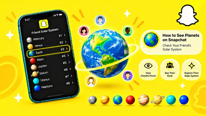 How to See Planets on Snapchat - Check Your Friend's Solar System
