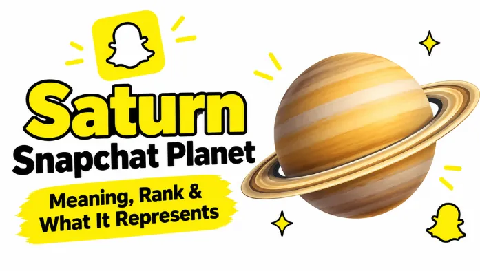 Saturn Snapchat Planet
