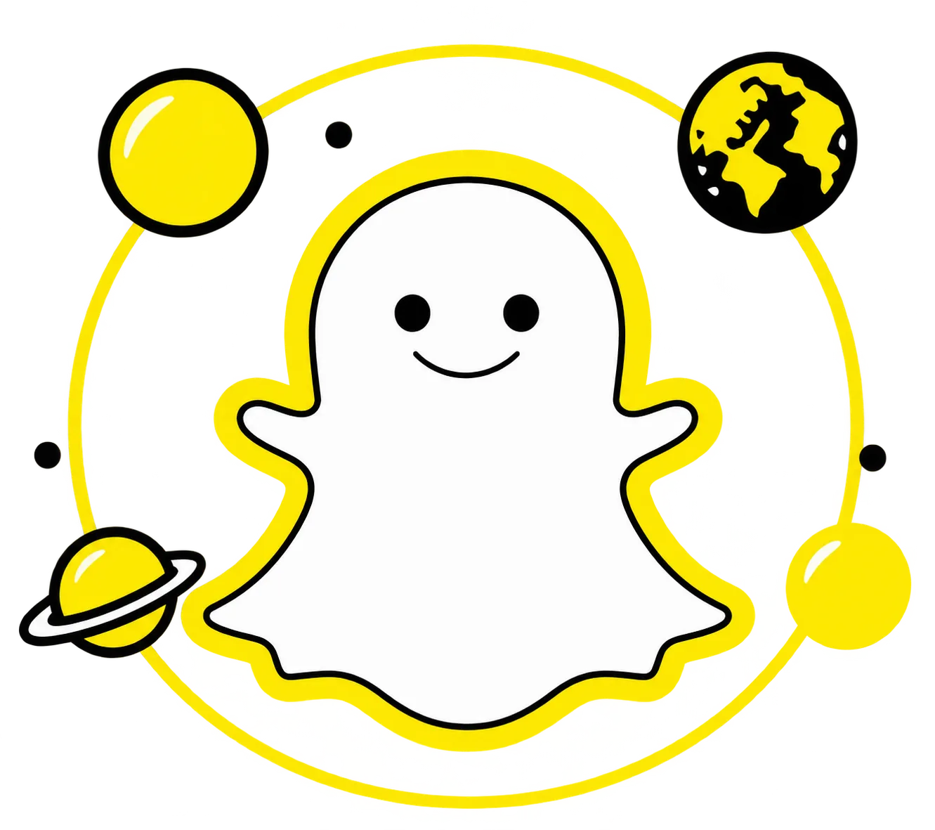 Snapchat Planets