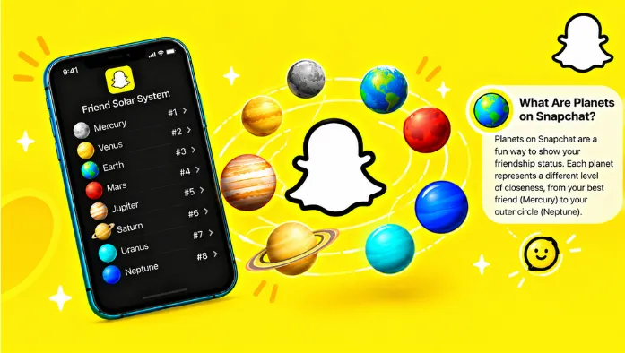What Are Planets on Snapchat