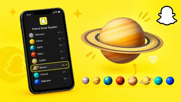 What Does Saturn Mean on Snapchat